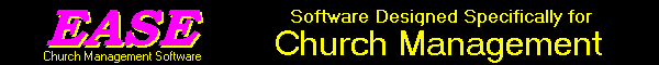 EASE Church Management Software Order form